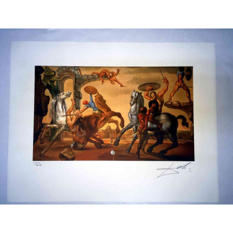 Setul de litografie Salvador Dali 50x65 cm certificat