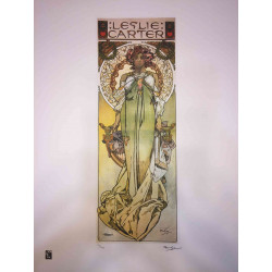 Setul off set litografie Alphonse Mucha 50x70 cm