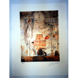 Litografická súprava Salvador Dali certifikovaná 50x65 cm