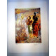 Salvador Dalí Litografía off set 50x65 cm certificado