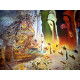 Salvador Dalí Litografía off set 50x65 cm certificado