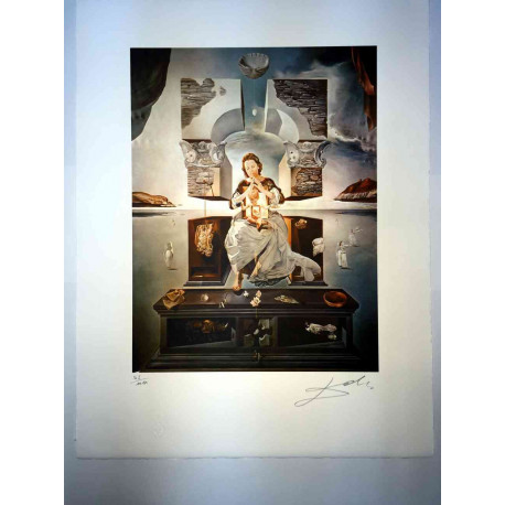 Salvador Dali Lithographie hors set 50x65 cm certifiée