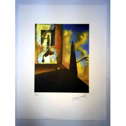 Litografia Salvador Dali off set 50x65 cm certificada