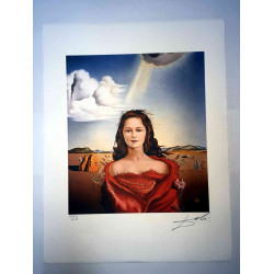 Salvador Dali Off set lithograph cm 50x65 certified