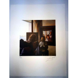 Litografia Salvador Dali off set 50x65 cm certificada