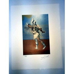 Salvador Dali 50x65 cm-ko litografia-sorta ziurtatua