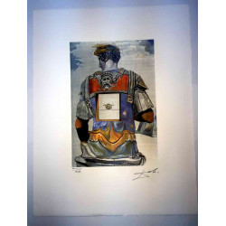 Salvador Dali Lithographie Offset 50x65 cm zertifiziert