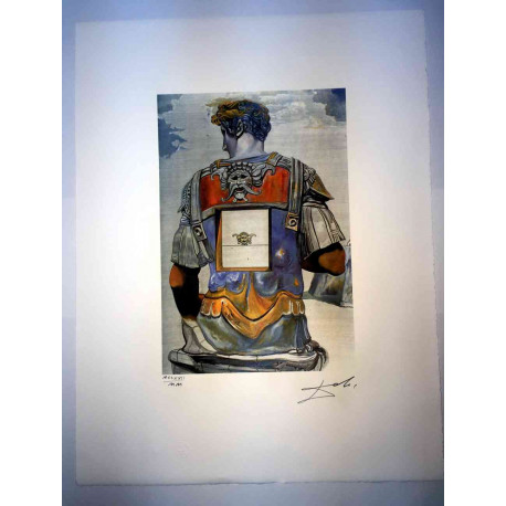 Salvador Dali Lithographie Offset 50x65 cm zertifiziert