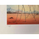 Salvador Dalí Litografía off set 50x65 cm certificado