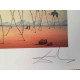 Salvador Dalí Litografía off set 50x65 cm certificado