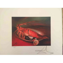 Litografická súprava Salvador Dali certifikovaná 50x65 cm