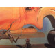 Litografía Salvador Dali off set 50x65 cm certificada