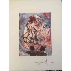 Conjunt de litografia de Salvador Dalí 50x65 cm certificat
