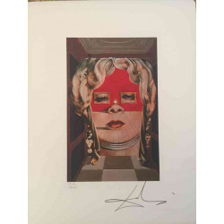 Litografická súprava Salvador Dali certifikovaná 50x65 cm