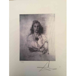 Salvador Dali Lithographie Offset 50x65 cm zertifiziert