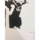 Litografia de Banksy off set 50x70 cm edição POW