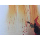 Salvador Dali Lithografie off set 50x65 cm gecertificeerd