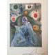 Salvador Dalí Litografía off set 50x65 cm certificado