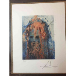 Salvador Dali Litografia off set cm 50x65   certificata
