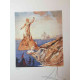 Salvador Dali Off set lithograph cm 50x65 certified