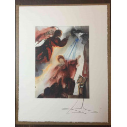 Salvador Dali Off set lithograph cm 50x65 certified