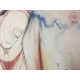 Salvador Dali Lithografie off set 50x65 cm gecertificeerd
