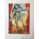 Salvador Dali Litografia off set cm 50x65   certificata