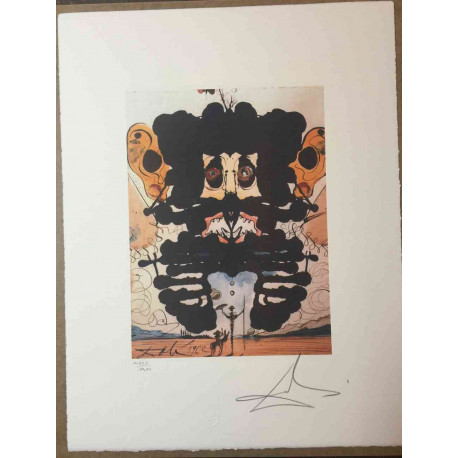 Litografická sada Salvador Dali s certifikací 50x65 cm