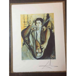 Litografia Salvador Dali off set 50x65 cm certificada