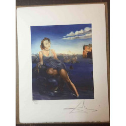 Salvador Dali Lithographie hors set 50x65 cm certifiée