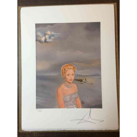 Salvador Dalí Litografía off set 50x65 cm certificado