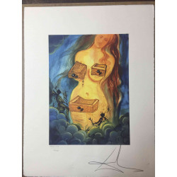 Conjunt de litografia de Salvador Dalí 50x65 cm certificat