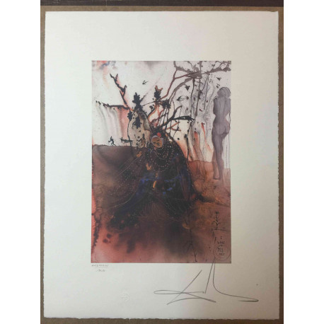 Setul de litografie Salvador Dali 50x65 cm certificat