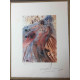 Setul de litografie Salvador Dali 50x65 cm certificat