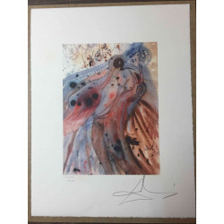 Setul de litografie Salvador Dali 50x65 cm certificat