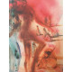 Salvador Dali Off set lithograph cm 50x65 certified