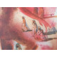 Salvador Dali Off set lithograph cm 50x65 certified