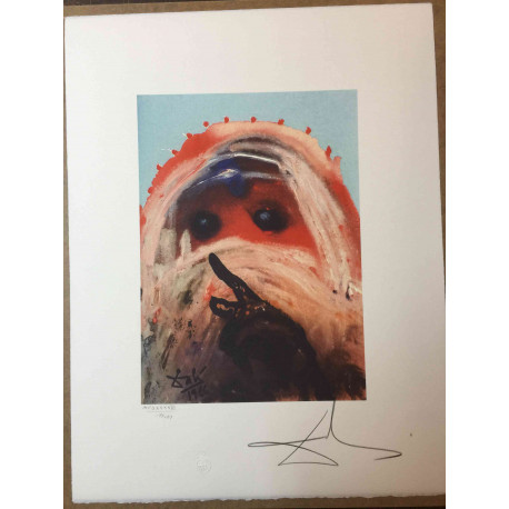 Litografia Salvador Dali off set 50x65 cm certificada