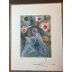 Salvador Dali Off set lithograph cm 50x65 certified