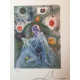 Salvador Dali Off set lithograph cm 50x65 certified
