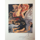 Salvador Dali Lithografie off set 50x65 cm gecertificeerd