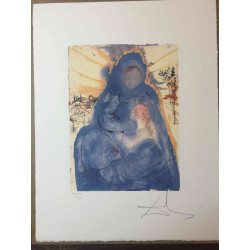 Litografická súprava Salvador Dali certifikovaná 50x65 cm