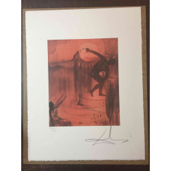 Litografická sada Salvador Dali s certifikací 50x65 cm