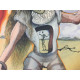 Setul de litografie Salvador Dali 50x65 cm certificat
