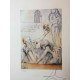 Offset litograficzny Salvadora Dali z certyfikatem 50x65 cm
