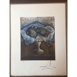 Litografia Salvador Dali off set 50x65 cm certificada