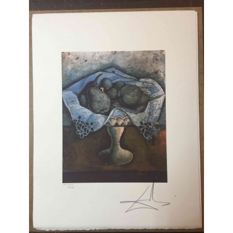 Litografia Salvador Dali off set 50x65 cm certificada