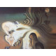 Salvador Dali Lithographie hors set 50x65 cm certifiée