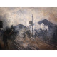 Litografie Claude Monet ofsetová 50x70 cm