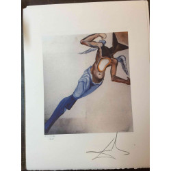 Litografia Salvador Dali off set 50x65 cm certificada